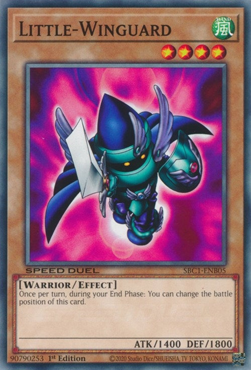 Image for Little-Winguard (Speed Duel: Streets of Battle City) (SBC1-ENB05) - YuGiOh