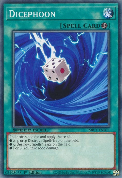 Image for Dicephoon (Speed Duel: Streets of Battle City) (SBC1-ENB11) - YuGiOh