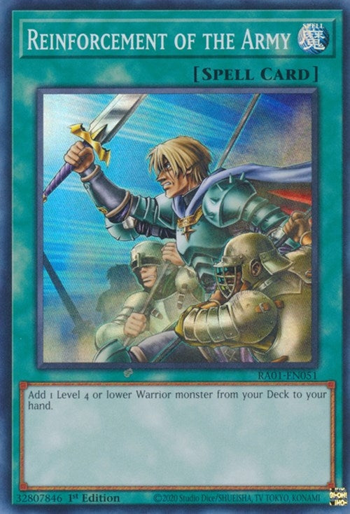 Image for Reinforcement of the Army (Speed Duel: Streets of Battle City) (SBC1-ENB14) - YuGiOh