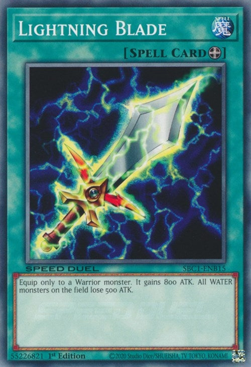 Image for Lightning Blade (Speed Duel: Streets of Battle City) (SBC1-ENB15) - YuGiOh