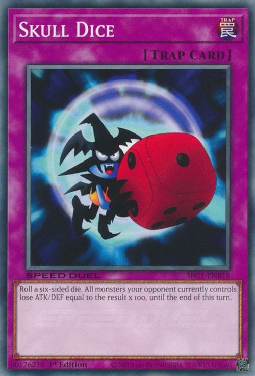 Image for Skull Dice (Speed Duel: Streets of Battle City) (SBC1-ENB18) - YuGiOh