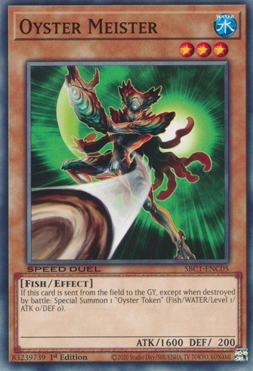 Image for Oyster Meister (Speed Duel: Streets of Battle City) (SBC1-ENC05) - YuGiOh