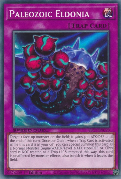 Image for Paleozoic Eldonia (Speed Duel: Streets of Battle City) (SBC1-ENC20) - YuGiOh
