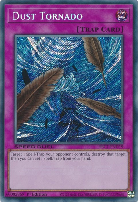 Image for Dust Tornado (Secret Rare) (Speed Duel: Streets of Battle City) (SBC1-END19) - YuGiOh