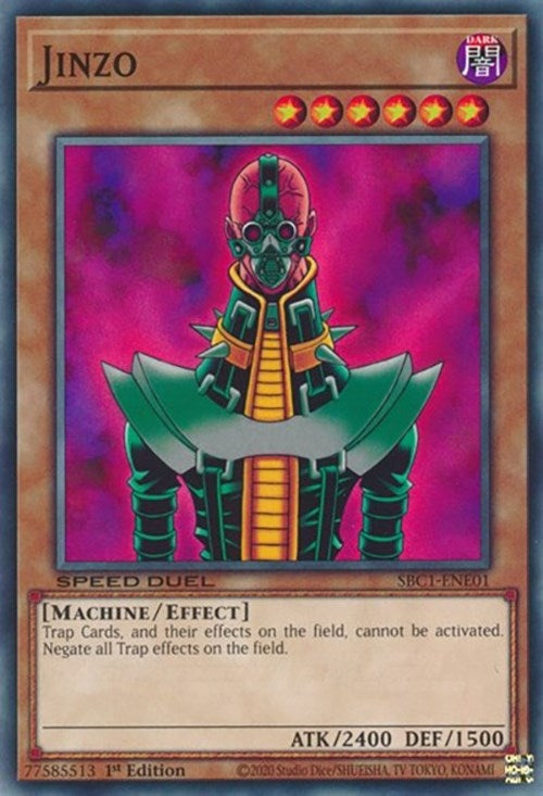 Image for Jinzo (Speed Duel: Streets of Battle City) (SBC1-ENE01) - YuGiOh