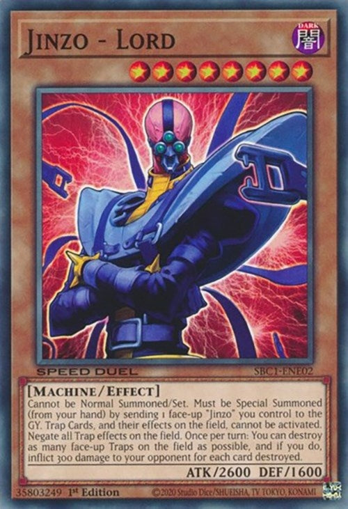 Image for Jinzo - Lord (Speed Duel: Streets of Battle City) (SBC1-ENE02) - YuGiOh