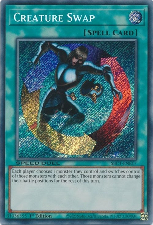 Image for Creature Swap (Secret Rare) (Speed Duel: Streets of Battle City) (SBC1-ENE17) - YuGiOh