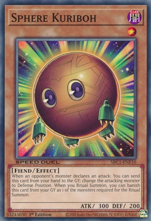 Image for Sphere Kuriboh (Speed Duel: Streets of Battle City) (SBC1-ENF10) - YuGiOh
