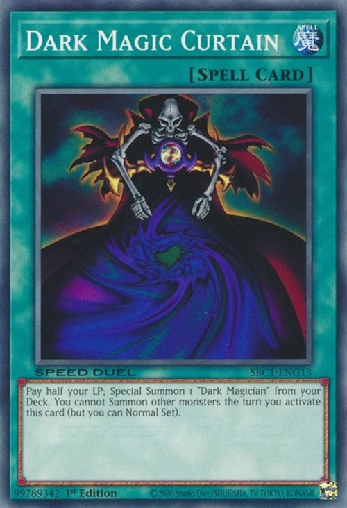 Image for Dark Magic Curtain (Speed Duel: Streets of Battle City) (SBC1-ENG13) - YuGiOh