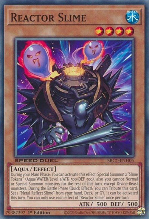 Image for Reactor Slime (Speed Duel: Streets of Battle City) (SBC1-ENH05) - YuGiOh
