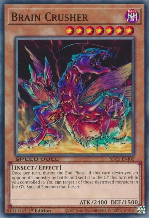 Image for Brain Crusher (Speed Duel: Streets of Battle City) (SBC1-ENI02) - YuGiOh
