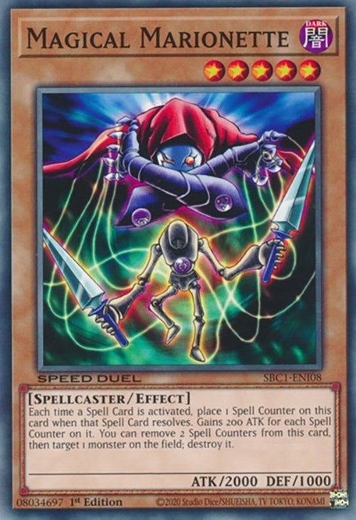 Image for Magical Marionette (Speed Duel: Streets of Battle City) (SBC1-ENI08) - YuGiOh