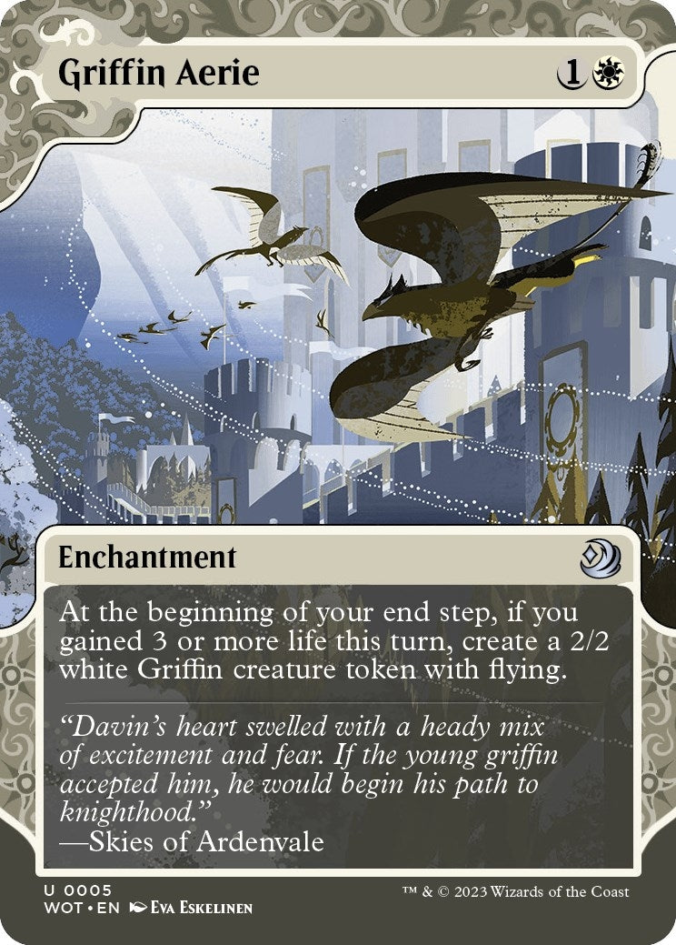 Image for Griffin Aerie (Wilds of Eldraine: Enchanting Tales) (5) - Magic: The Gathering