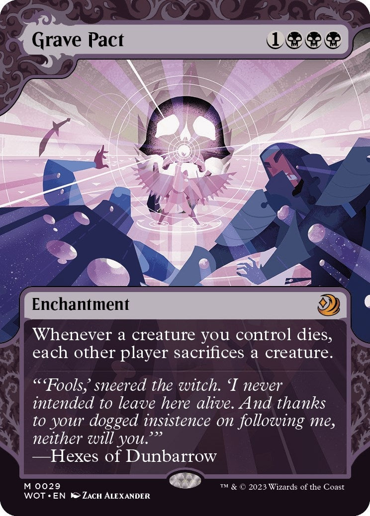 Image for Grave Pact (Wilds of Eldraine: Enchanting Tales) (29) - Magic: The Gathering