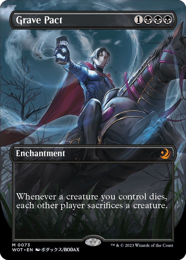 Image for Grave Pact (Anime Borderless) (Wilds of Eldraine: Enchanting Tales) (73) - Magic: The Gathering