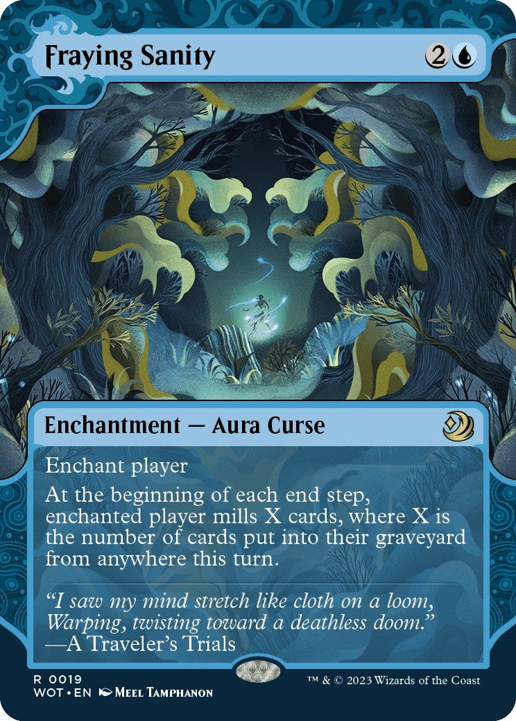 Image for Fraying Sanity (Wilds of Eldraine: Enchanting Tales) (19) - Magic: The Gathering