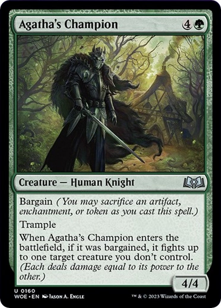Image for Agatha's Champion (Wilds of Eldraine) (160) - Magic: The Gathering