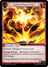 Image for Spirit of Serene Fire (Fractured Crown) (001) - Grand Archive TCG