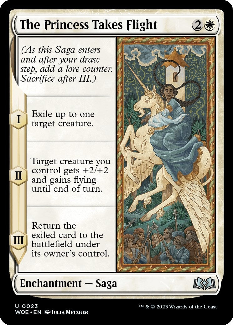 Image for The Princess Takes Flight (Wilds of Eldraine) (23) - Magic: The Gathering