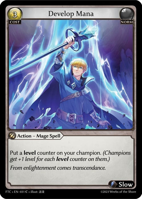 Image for Develop Mana (Fractured Crown) (031) - Grand Archive TCG