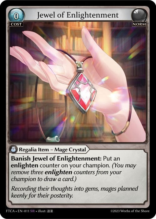 Image for Jewel of Enlightenment (Fractured Crown) (011) - Grand Archive TCG