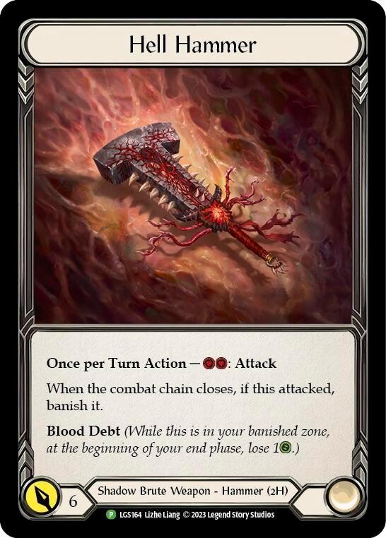 Image for Hell Hammer - LGS164 (Flesh and Blood: Promo Cards) (LGS164) - Flesh and Blood TCG