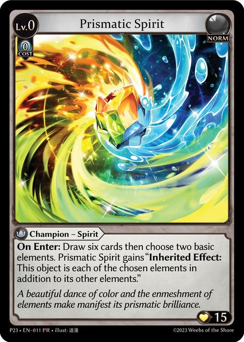 Image for Prismatic Spirit (Promotional Cards) (011) - Grand Archive TCG