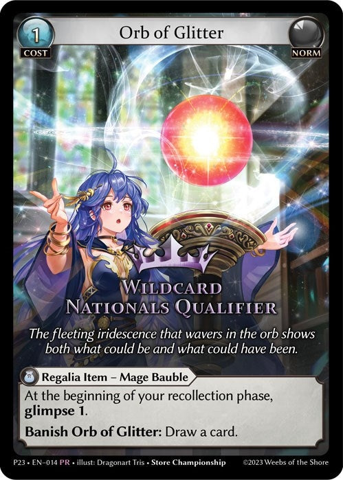 Image for Orb of Glitter (Promotional Cards) (014) - Grand Archive TCG
