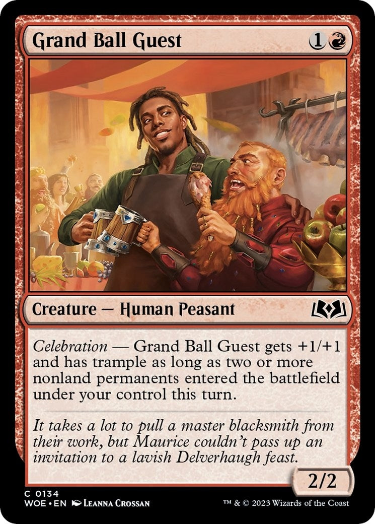Image for Grand Ball Guest (Wilds of Eldraine) (134) - Magic: The Gathering
