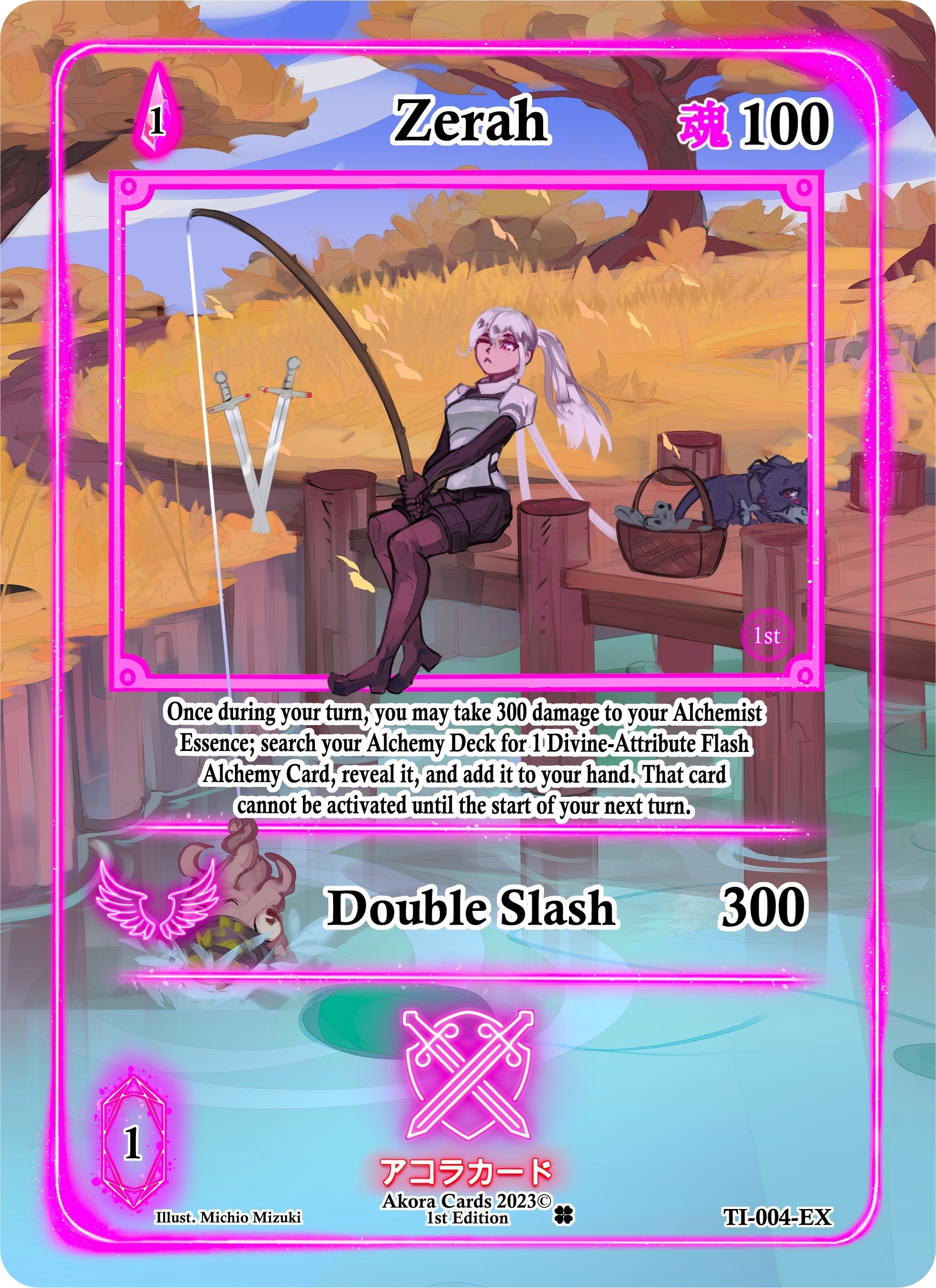 Image for Zerah (Extended Art) (Trials of Ikithia [1st Edition]) (TI-004-EX) - Akora TCG