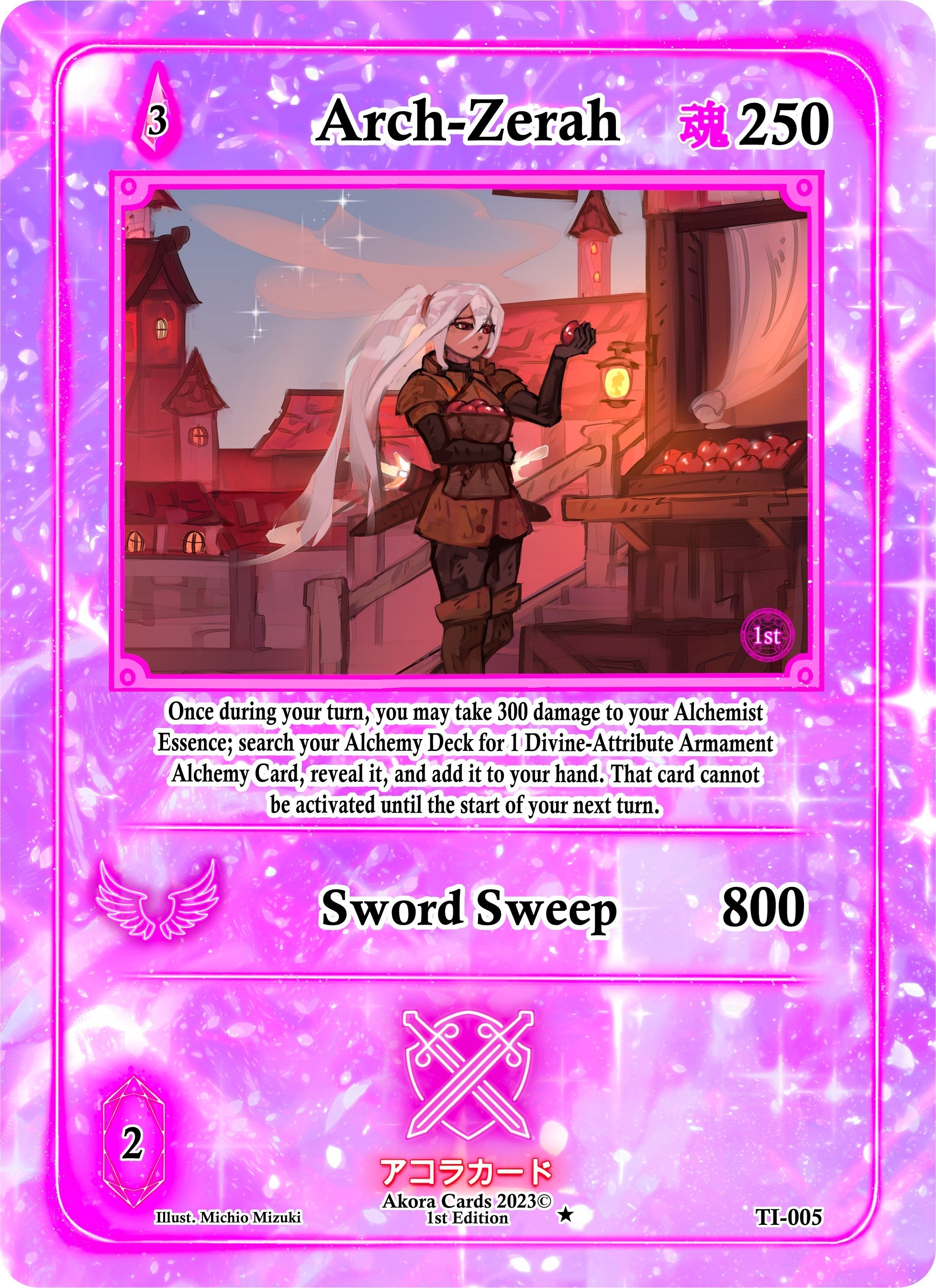 Image for Arch-Zerah (Trials of Ikithia [1st Edition]) (TI-005) - Akora TCG
