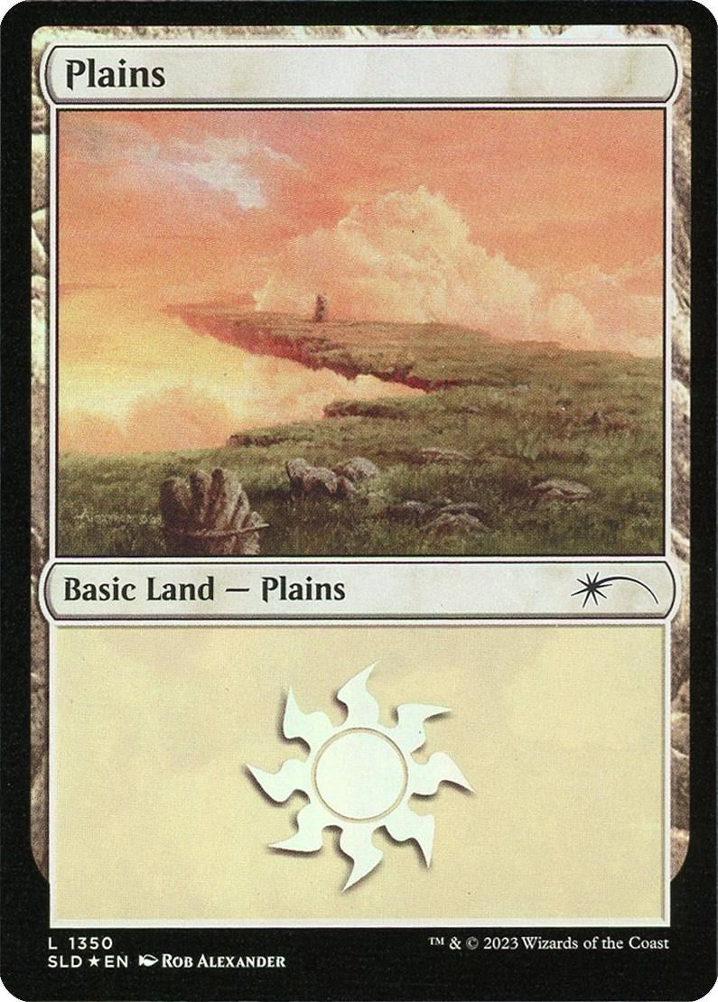 Image for Plains (1350) (Secret Lair Drop Series) (1350) - Magic: The Gathering
