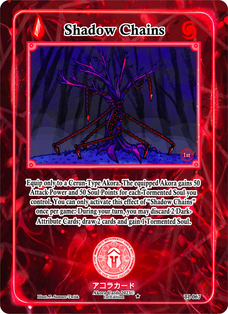 Image for Shadow Chains (Trials of Ikithia [1st Edition]) (TI-067) - Akora TCG