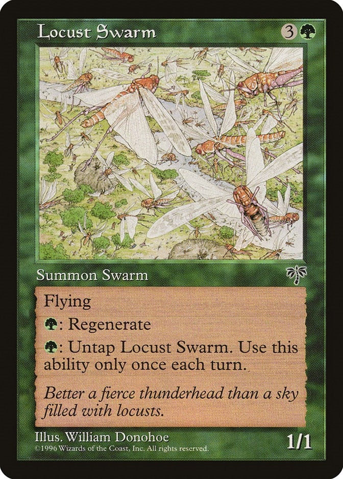 Image for Locust Swarm (Mirage) - Magic: The Gathering