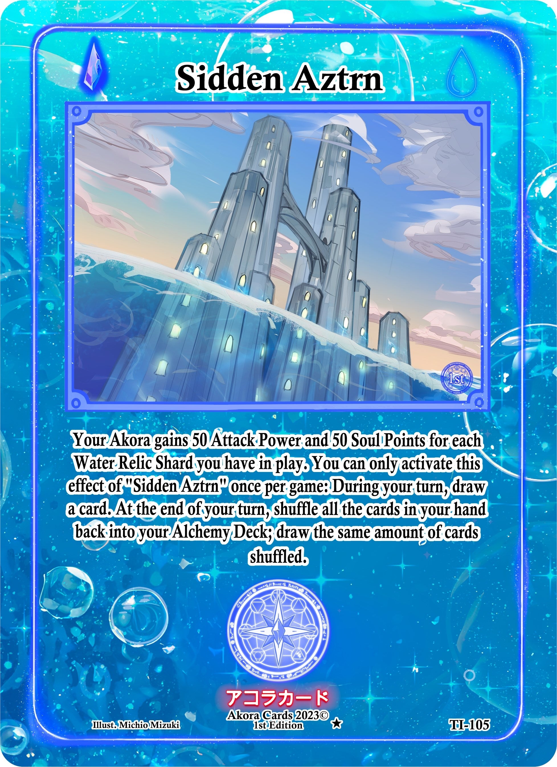 Image for Sidden Aztrn (Trials of Ikithia [1st Edition]) (TI-105) - Akora TCG