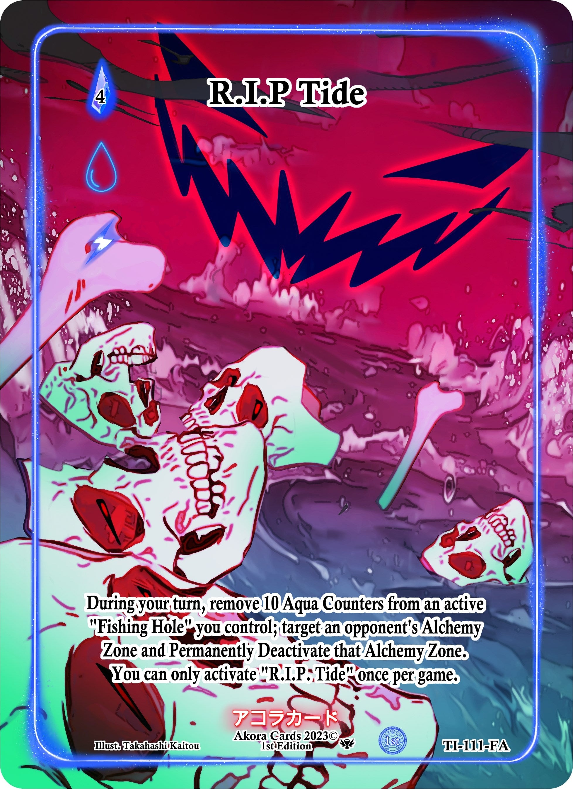 Image for R.I.P Tide (Full Art) (Trials of Ikithia [1st Edition]) (TI-111-FA) - Akora TCG