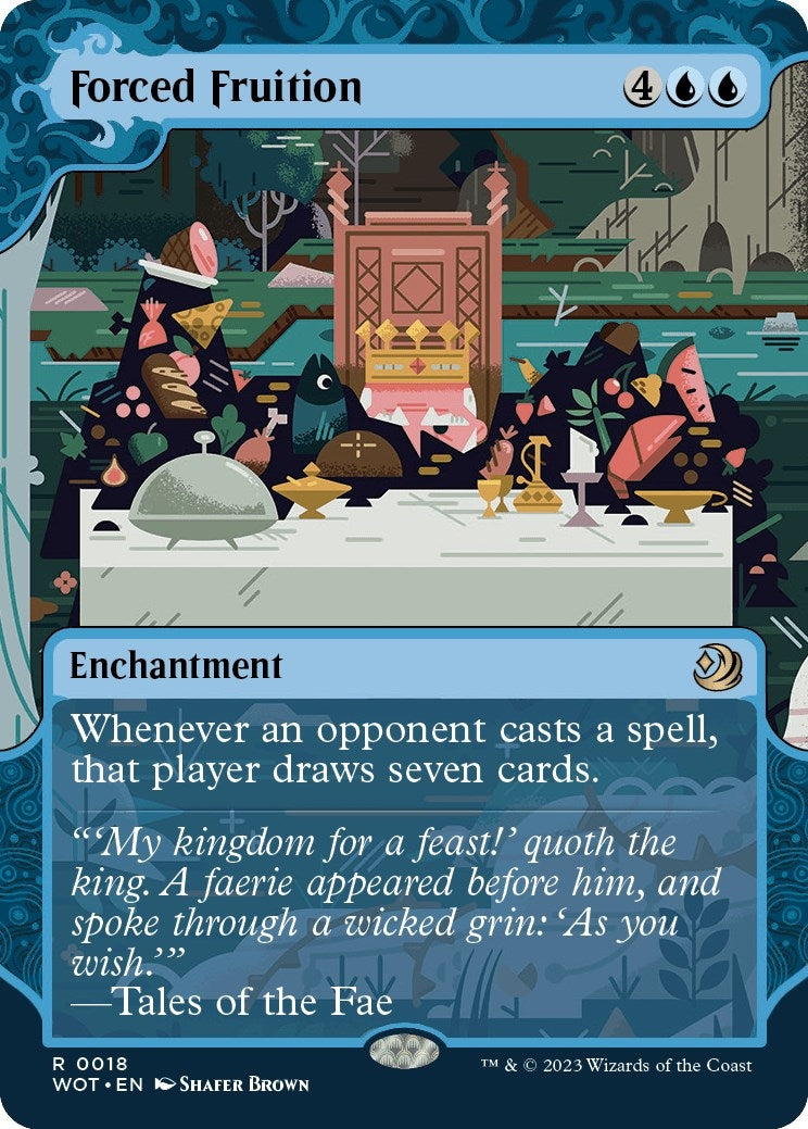 Image for Forced Fruition (Wilds of Eldraine: Enchanting Tales) (18) - Magic: The Gathering