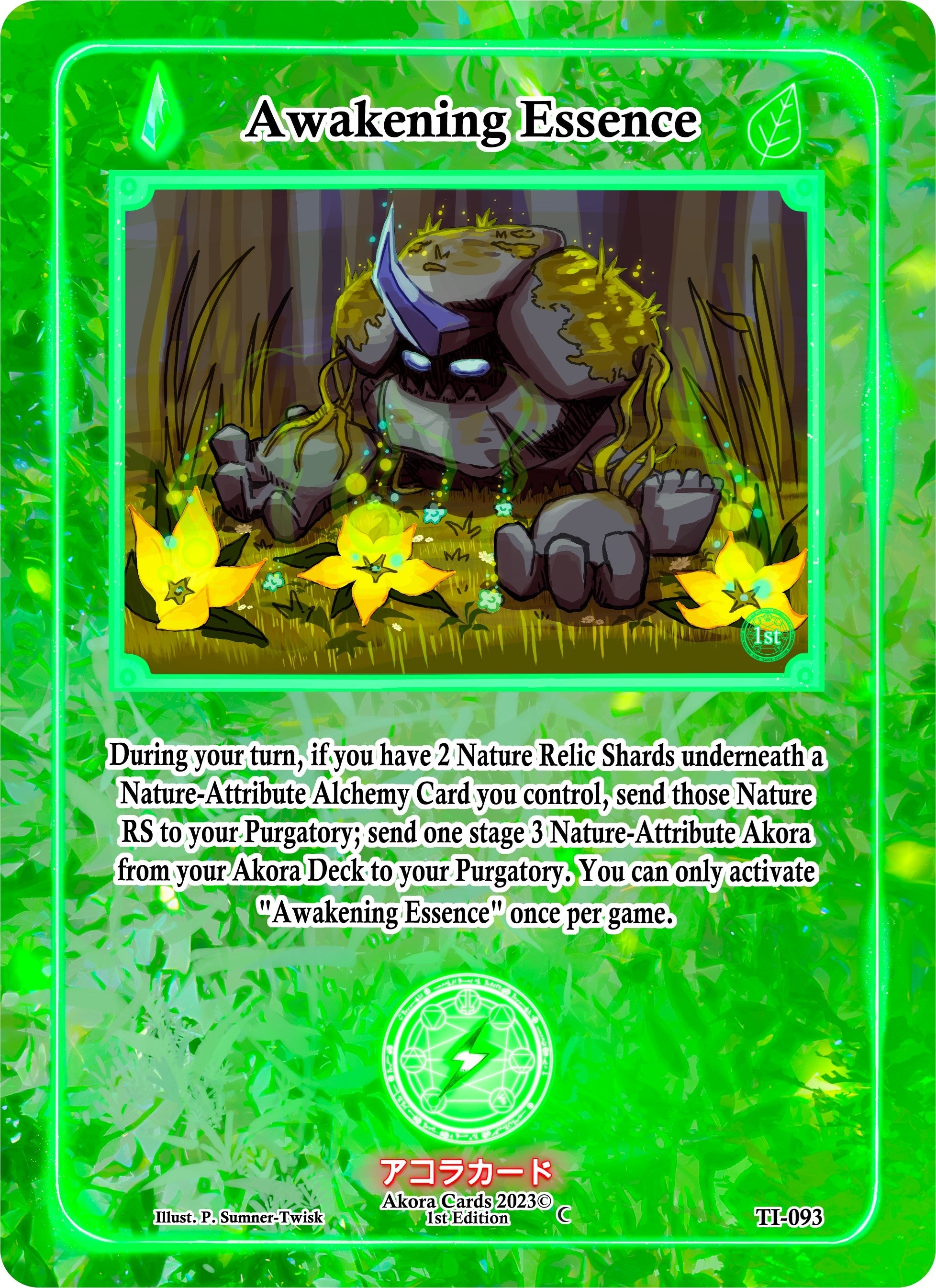 Image for Awakening Essence (Trials of Ikithia [1st Edition]) (TI-093) - Akora TCG