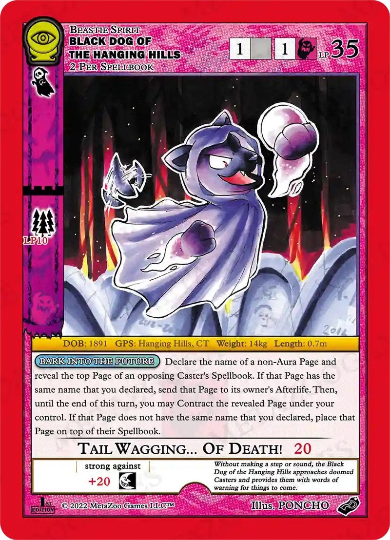 Image for Black Dog Of The Hanging Hills (Blister Pack Promo) (Seance: First Edition) - MetaZoo