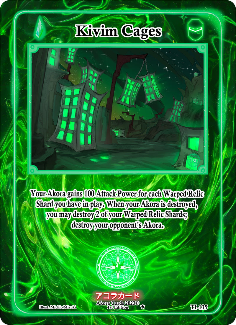Image for Kivim Cages (Trials of Ikithia [1st Edition]) (TI-135) - Akora TCG