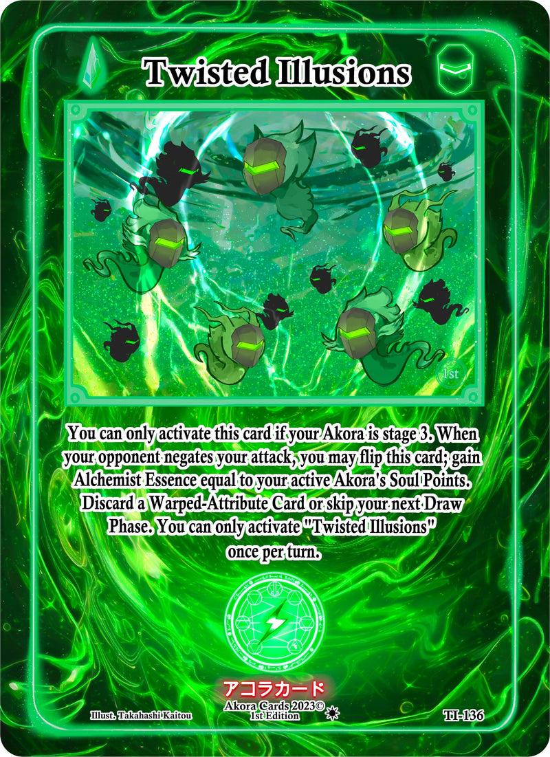 Image for Twisted Illusions (Trials of Ikithia [1st Edition]) (TI-136) - Akora TCG