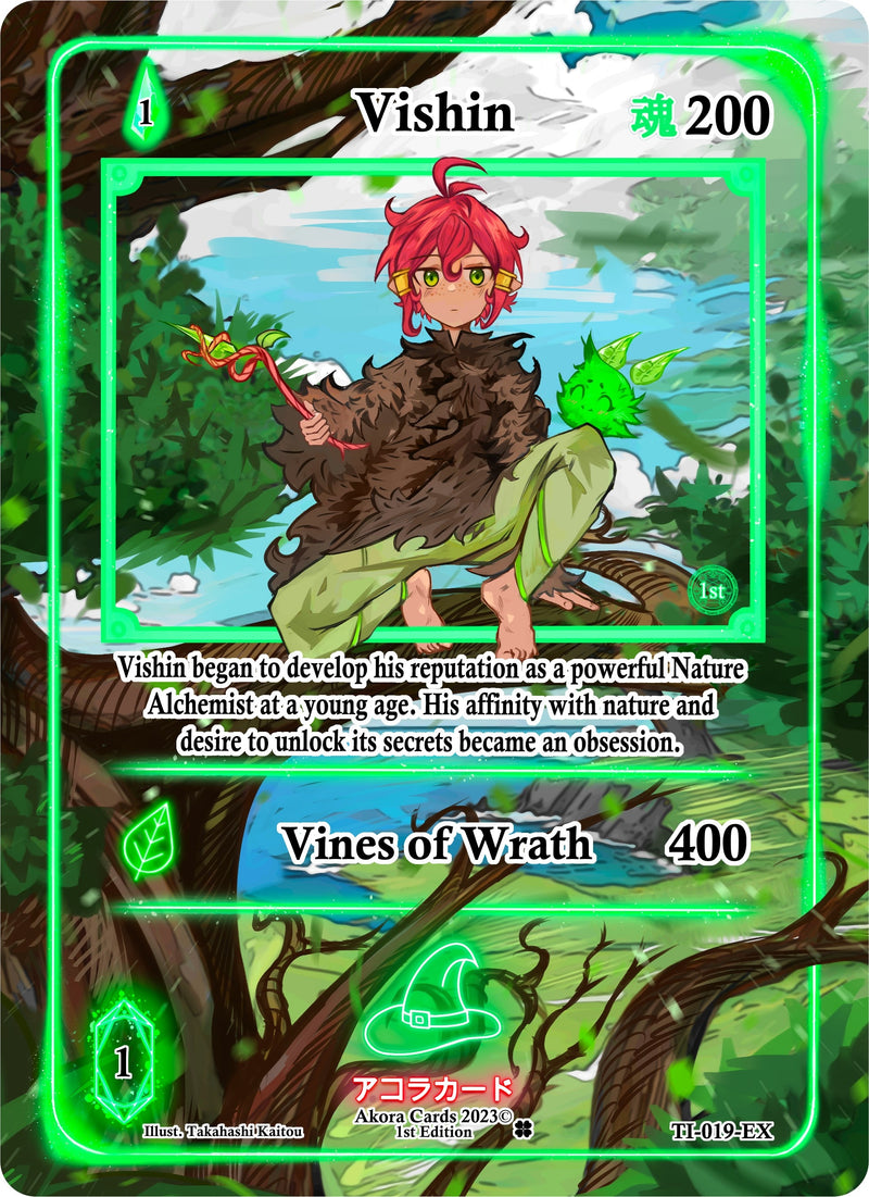 Image for Vishin (Extended Art) (Trials of Ikithia [1st Edition]) (TI-019-EX) - Akora TCG
