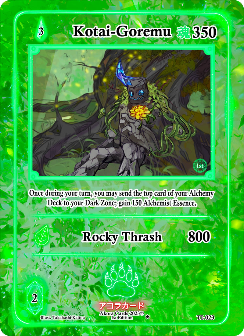 Image for Kotai-Goremu (Trials of Ikithia [1st Edition]) (TI-023) - Akora TCG