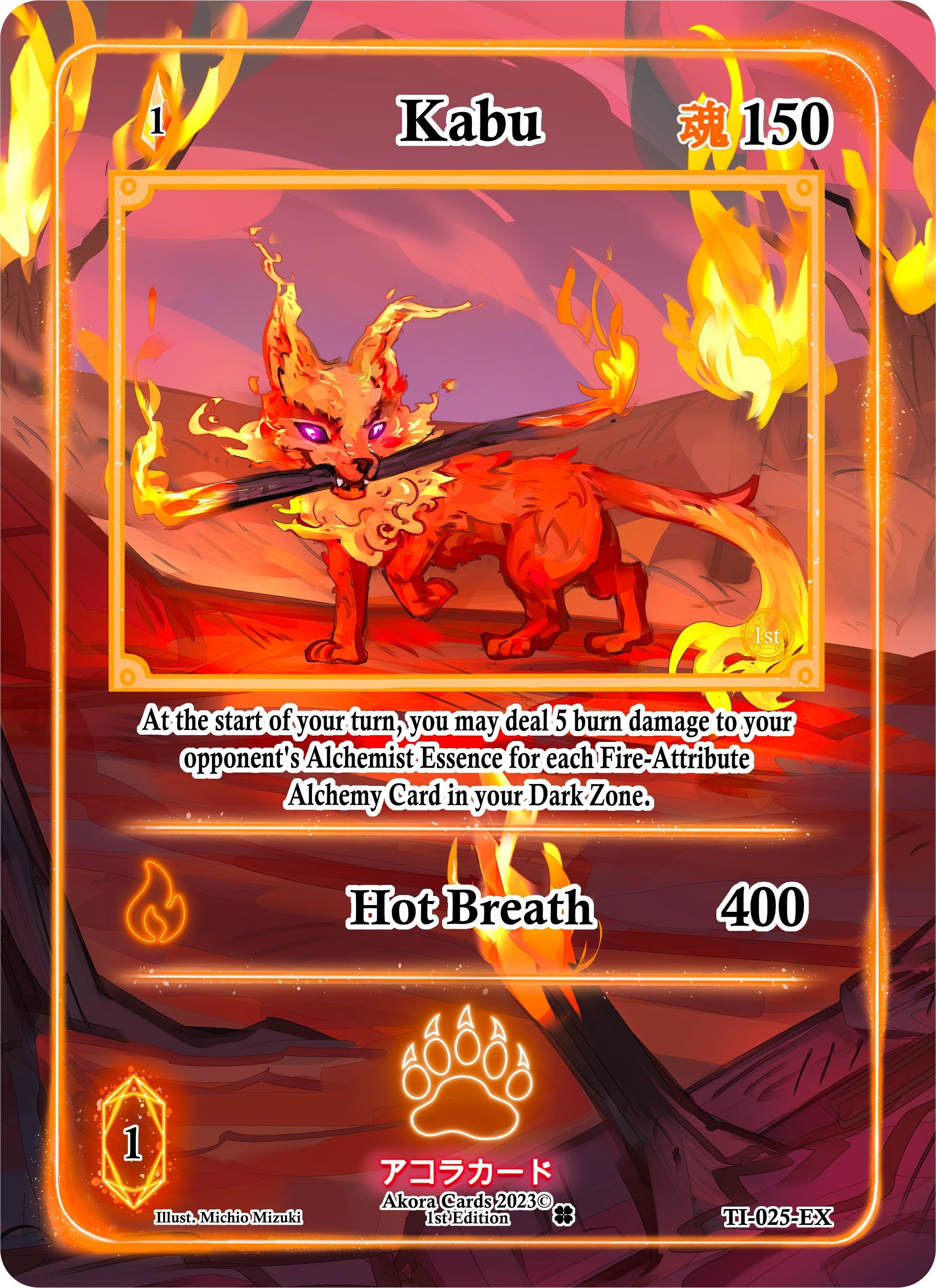 Image for Kabu (Extended Art) (Trials of Ikithia [1st Edition]) (TI-025-EX) - Akora TCG