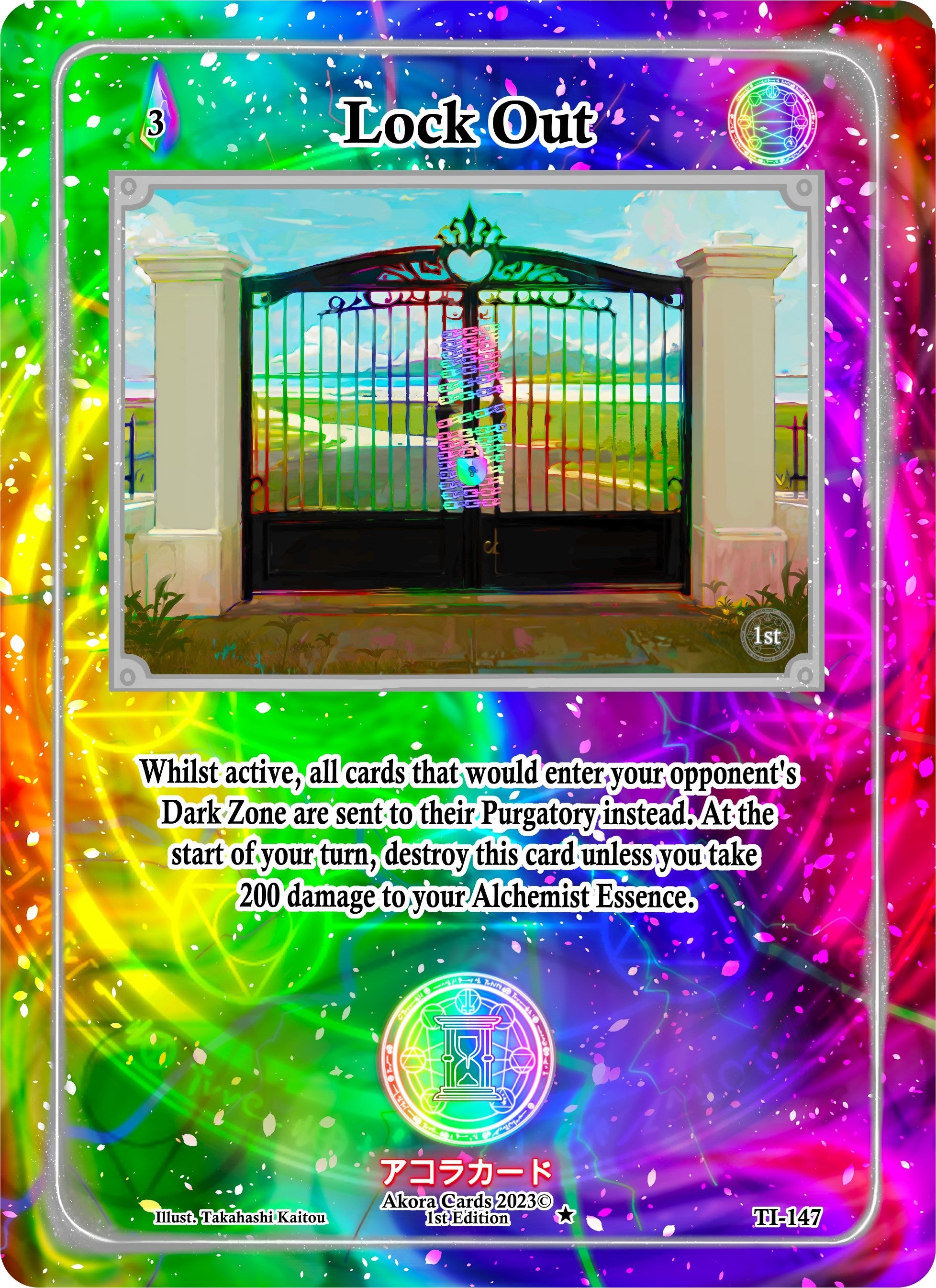 Image for Lock Out (Trials of Ikithia [1st Edition]) (TI-147) - Akora TCG