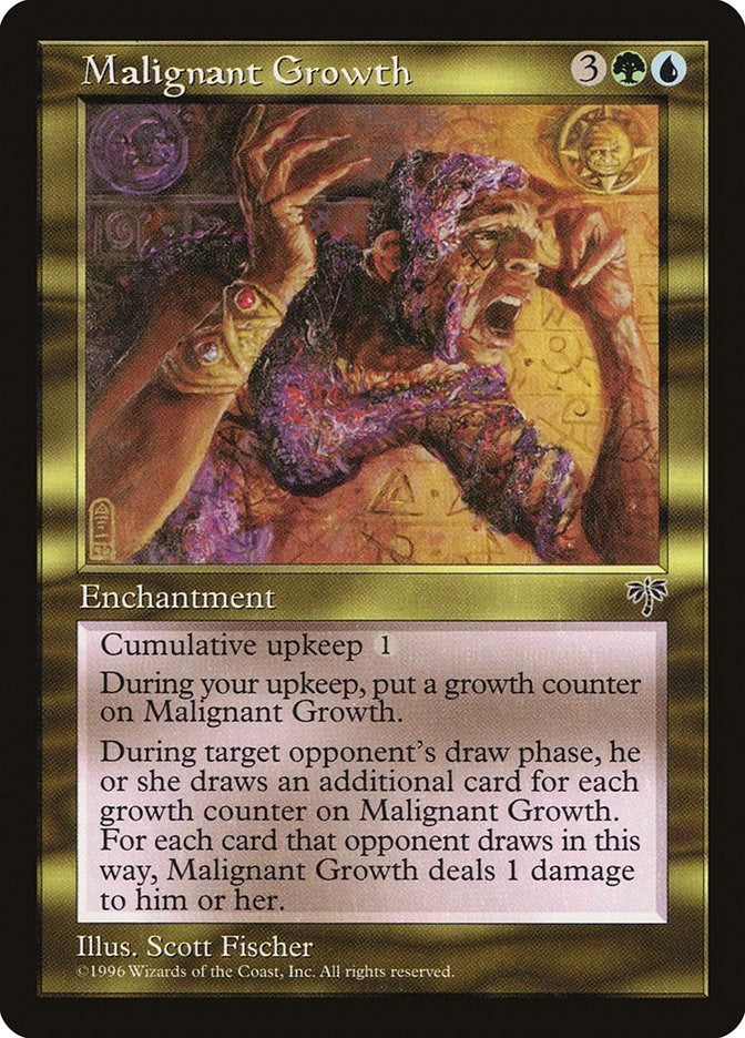 Image for Malignant Growth (Mirage) - Magic: The Gathering