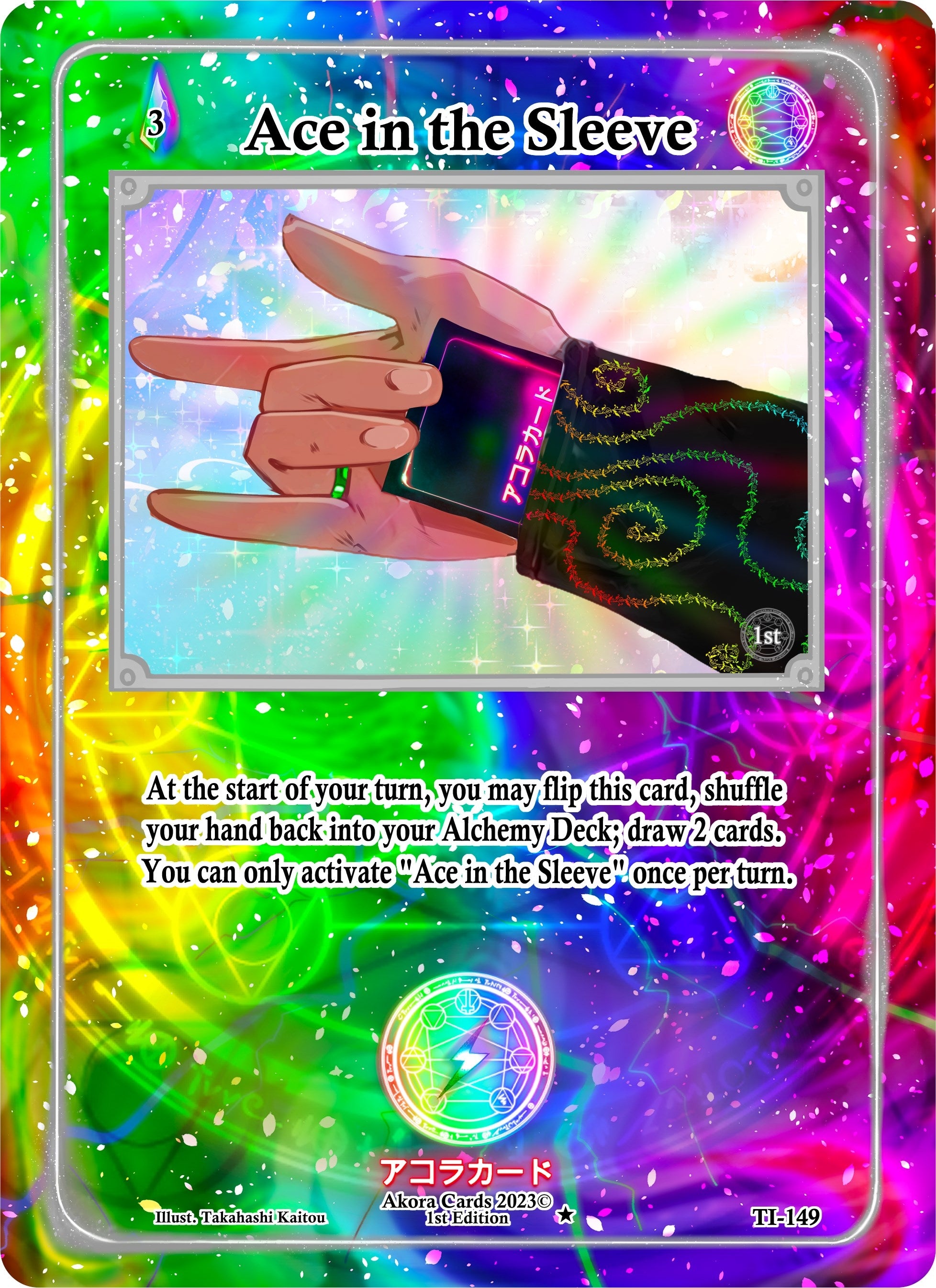Image for Ace in the Sleeve (Trials of Ikithia [1st Edition]) (TI-149) - Akora TCG