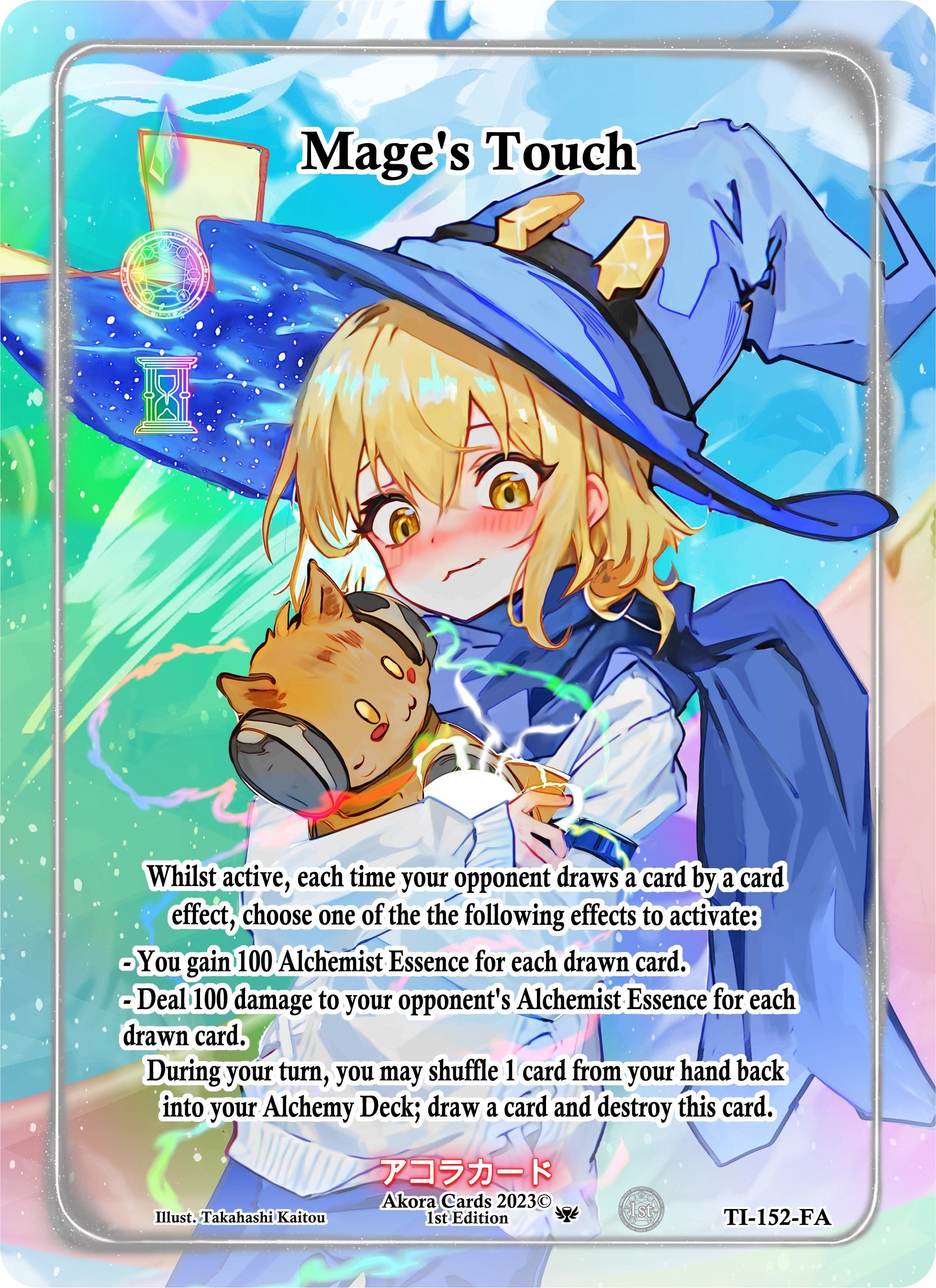Image for Mage's Touch (Full Art) (Trials of Ikithia [1st Edition]) (TI-152-FA) - Akora TCG