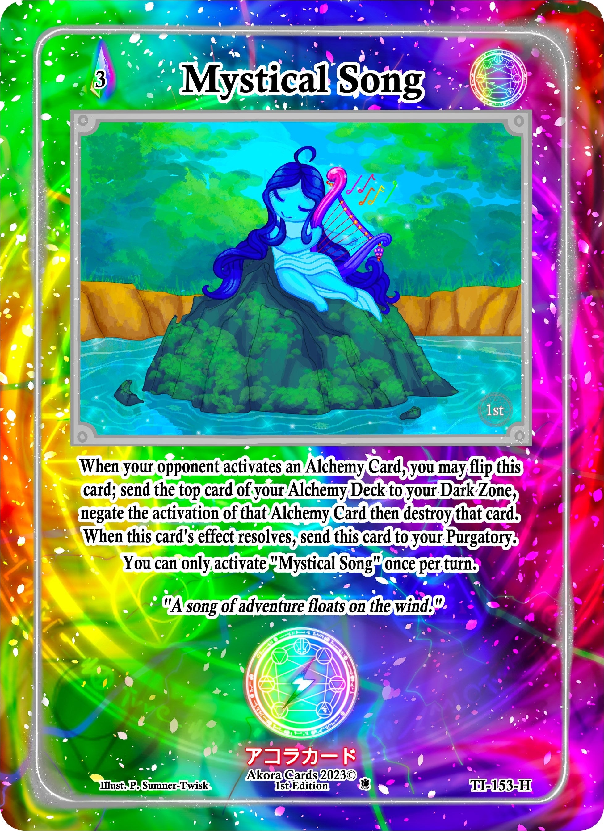 Image for Mystical Song (Holo) (Trials of Ikithia [1st Edition]) (TI-153-H) - Akora TCG