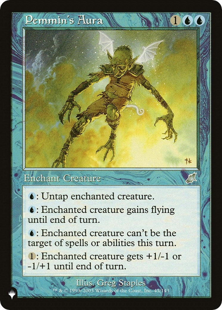 Image for Pemmin's Aura (The List Reprints) (45/143) - Magic: The Gathering